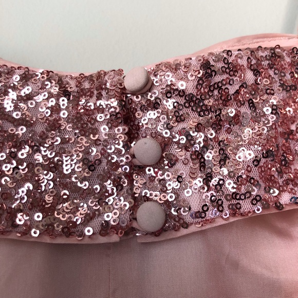 Strapless open back prom dress - Picture 7 of 8